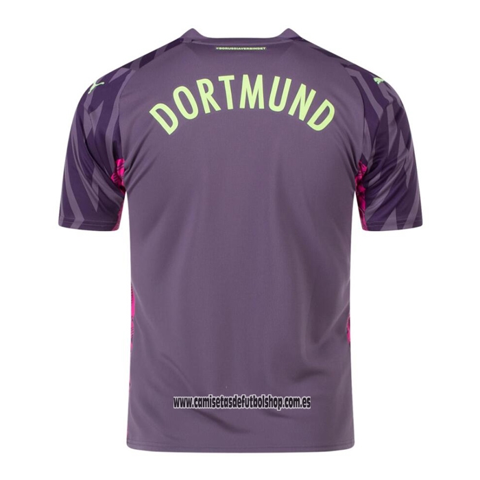 Camiseta Borussia Dortmund Portero 23-24 Purpura